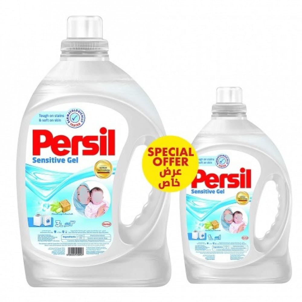 PERSIL SENSITIVE GEL 3*3LTR+1LTR